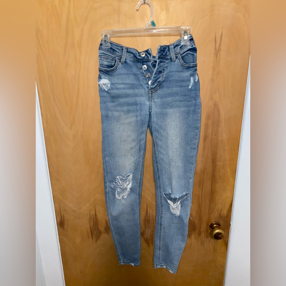 Nobo high rise skinny jeans blue - 1